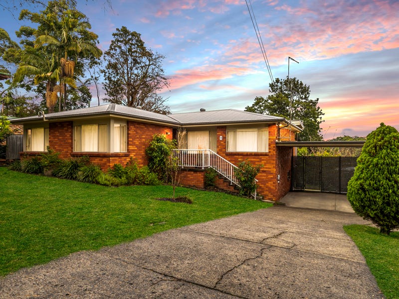 1 Meluca Cres, Hornsby Heights, NSW 2077