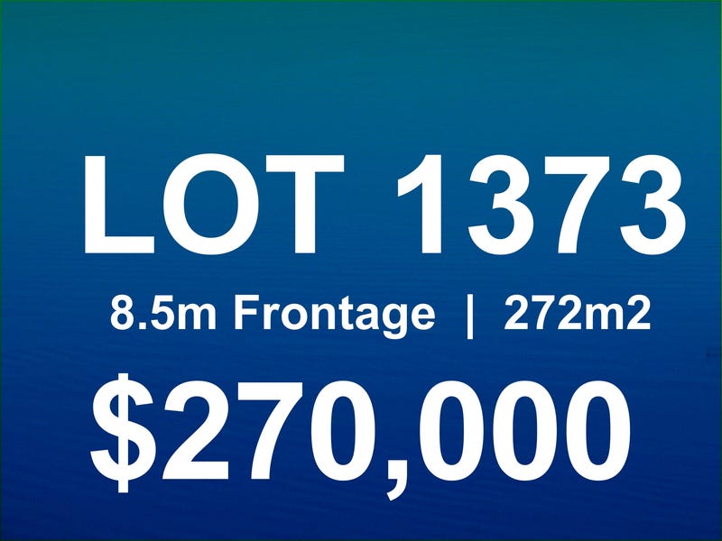 Lot 1373, Margery Street, Melton South, Vic 3338 Residential Land for