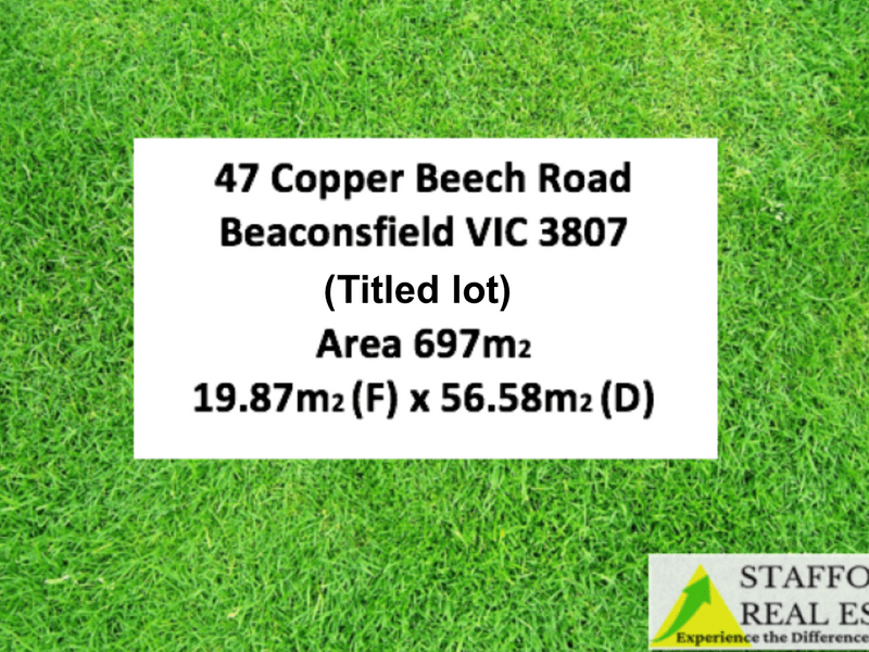 LOT/47 Copper Beech Road, Beaconsfield, Vic 3807 Property Details