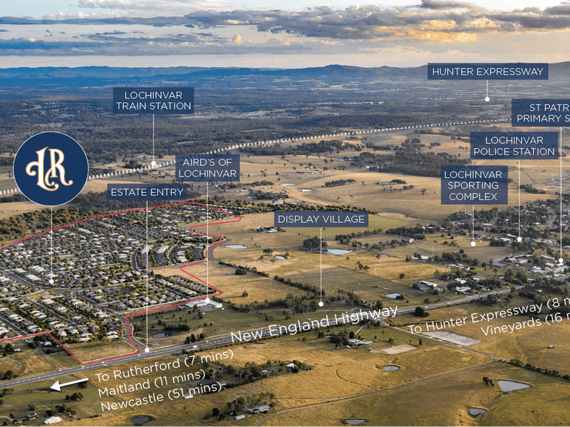 Lochinvar Ridge Land Estate at 803 New England Highway