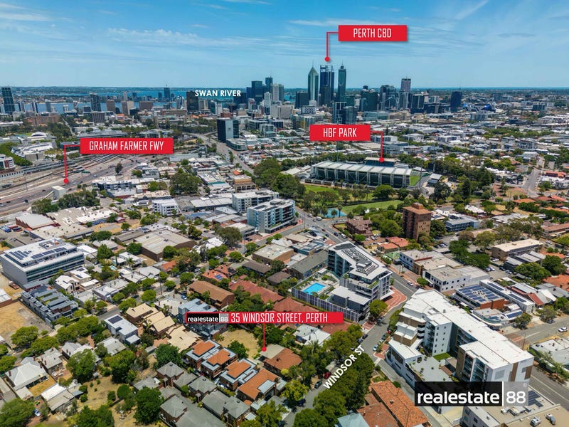 Sold Property Prices & Auction Results in Perth CBD and Inner Suburbs