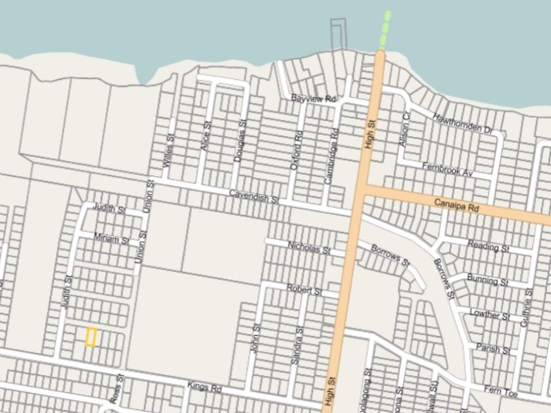 Map Of Russell Island Qld 10 Web Street, Russell Island, Qld 4184