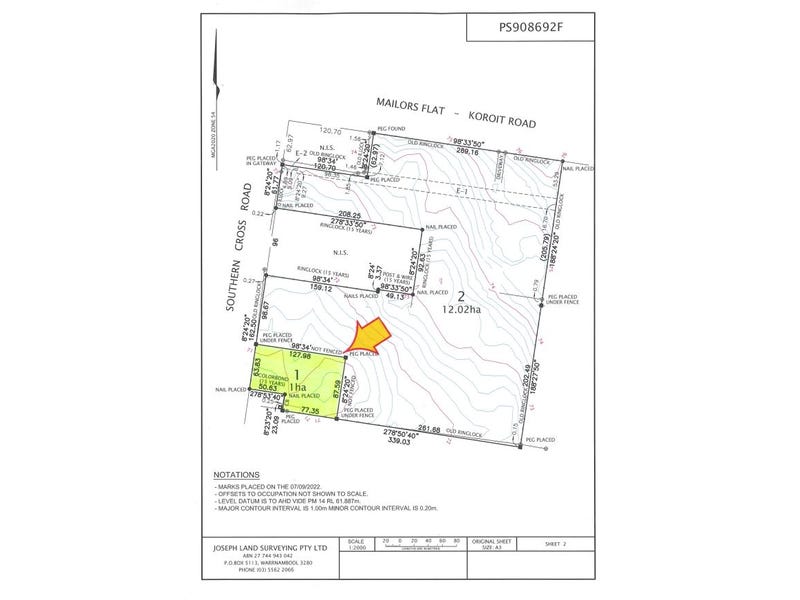 505 Mailors FlatKoroit Road, Southern Cross, Vic 3283 Property Details