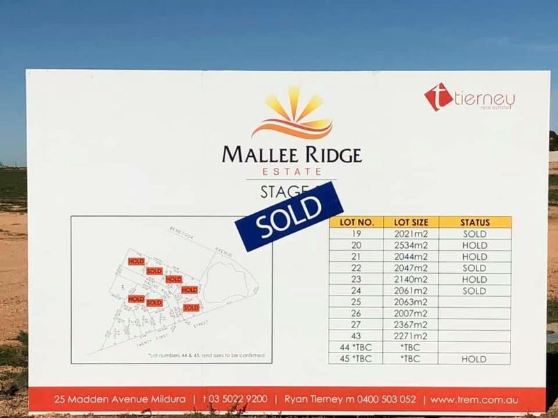 Mallee Ridge Estate 21st Street, Irymple, Vic 3498
