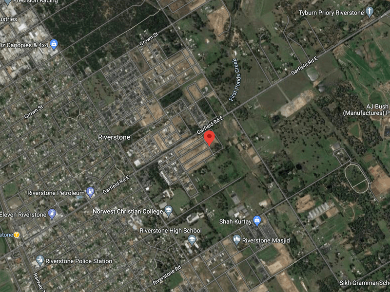 Map Of Riverstone Nsw 1 Riverstone Parade, Riverstone, Nsw 2765