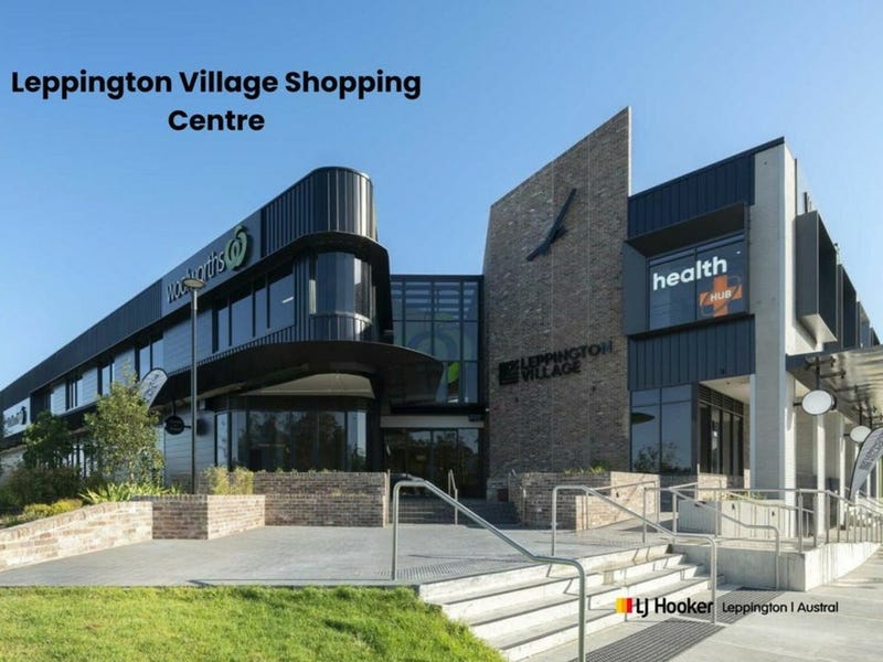46 Byron Road历史挂牌所示Leppington Village周边商业配套;不是项目内部设施。