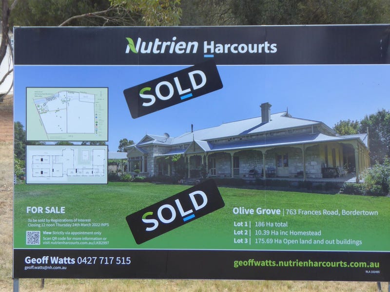 763 Frances Road, Bordertown, SA 5268 Property Details