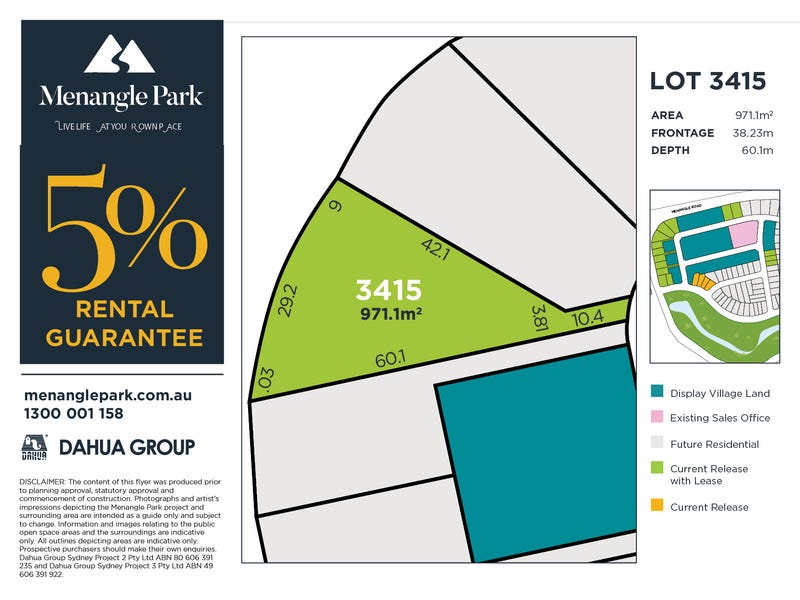 Menangle Park Land Estate at Menangle Rd