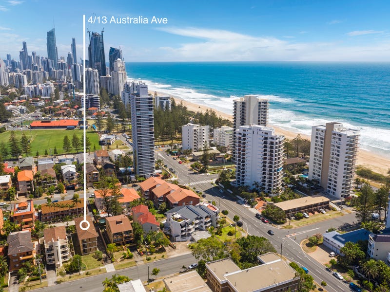 Unit 4/13 Australia Avenue, Broadbeach, Qld 4218 Property Details
