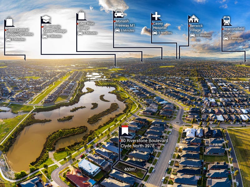 80 Riverstone Boulevard, Clyde North, VIC 3978