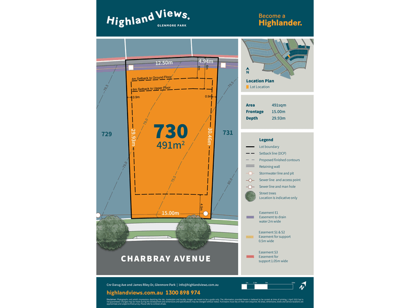 Highland Views Land Estate at Corner Darug Avenue & James Riley Drive