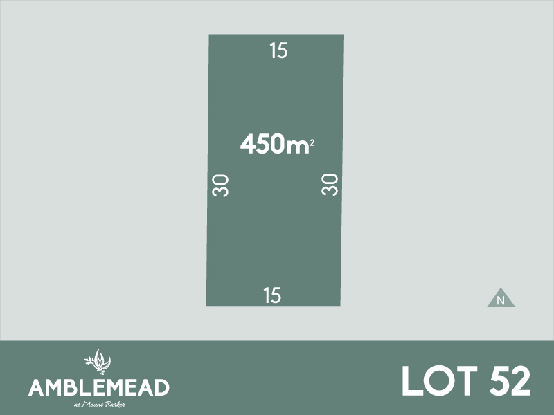 Lot 52 Amblemead Drive Amblemead Mount Barker SA 5251