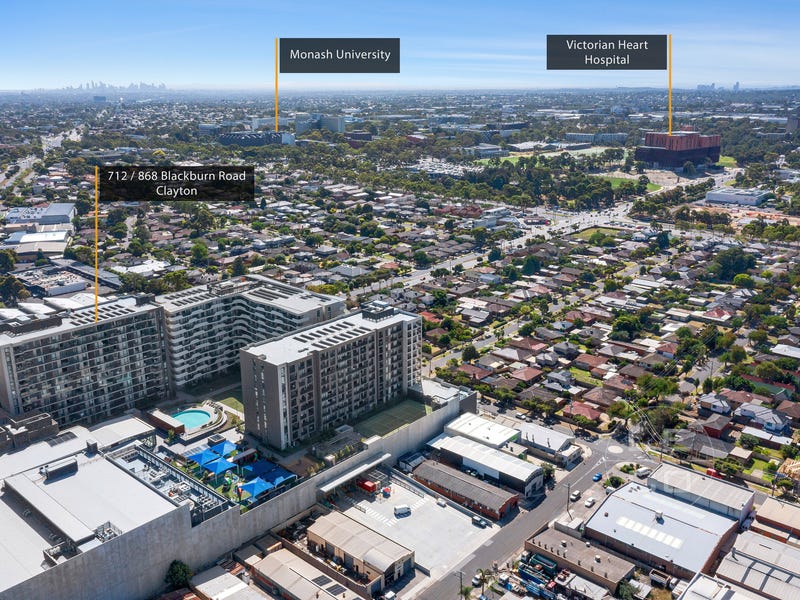 712/868 Blackburn Road, Clayton, Vic 3168 Apartment for Sale