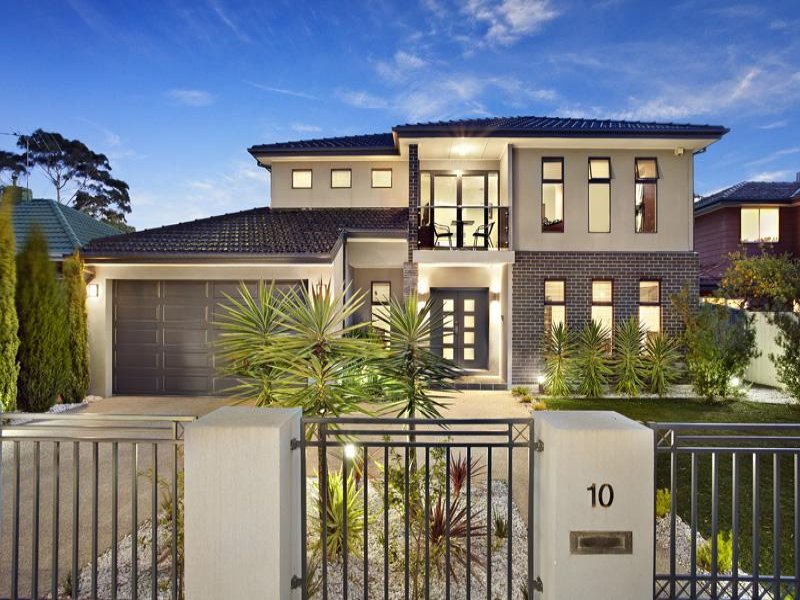 Photo of a wrought iron house exterior from real Australian home ...