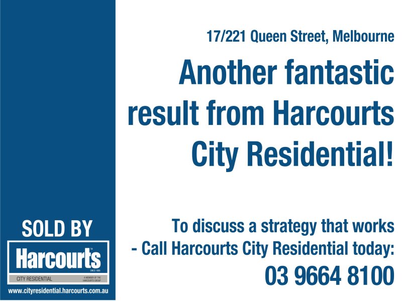 17/221 Queen Street, Melbourne Sold by Harcourts Melbourne City - image 2