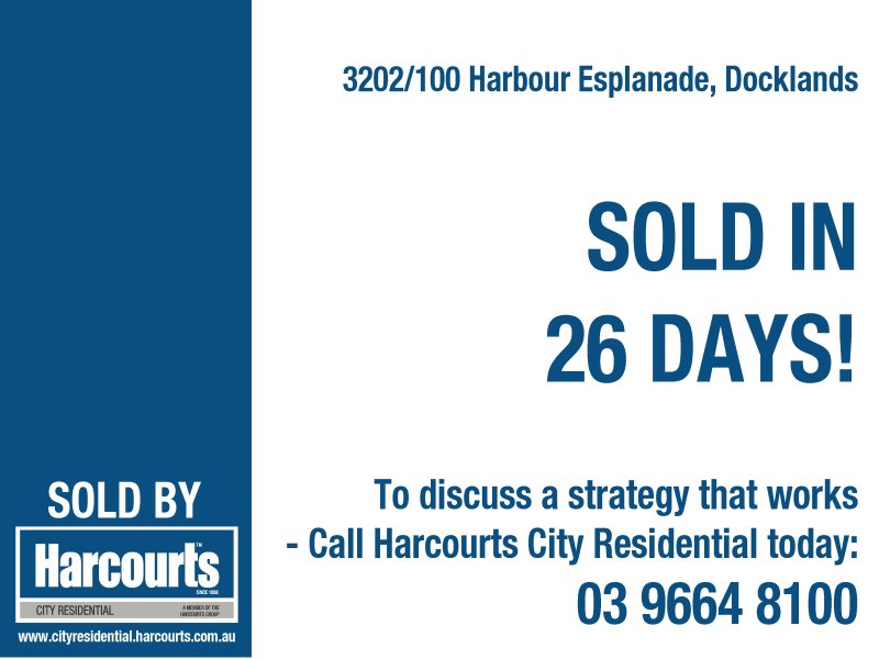 3202/100 Harbour Esplanade, Docklands Sold by Harcourts Melbourne City - image 4