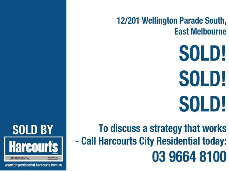 12/201 Wellington Parade South, East Melbourne Sold by Harcourts Melbourne City - image 2