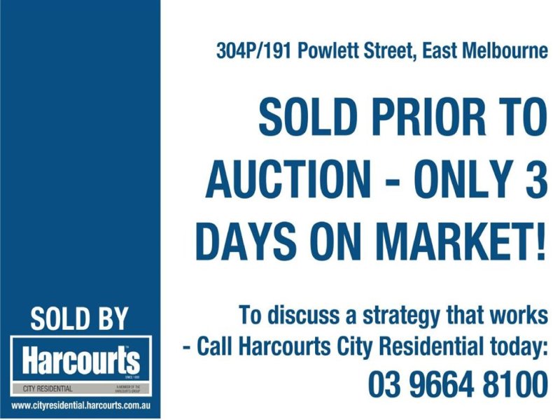 304P,191 Powlett Street, East Melbourne Sold by Harcourts Melbourne City - image 2