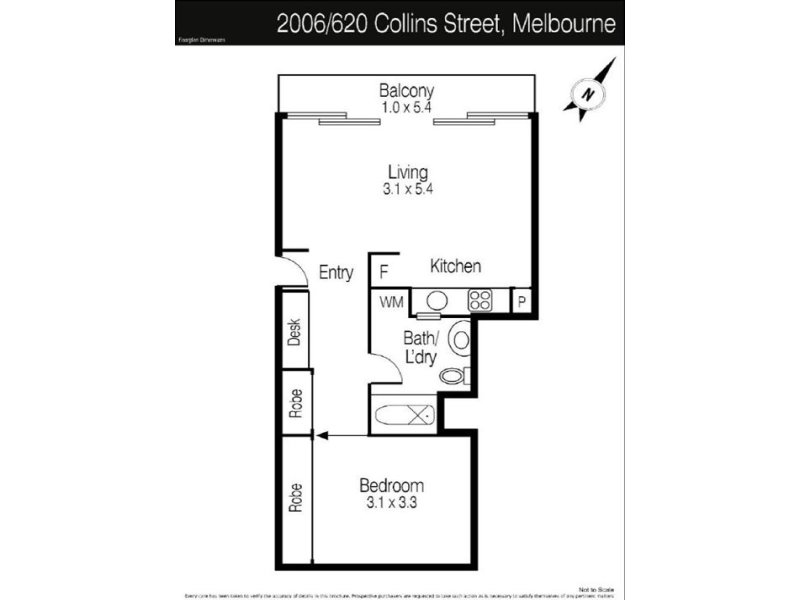 2006/620 Collins Street, Melbourne Sold by Harcourts Melbourne City - image 3