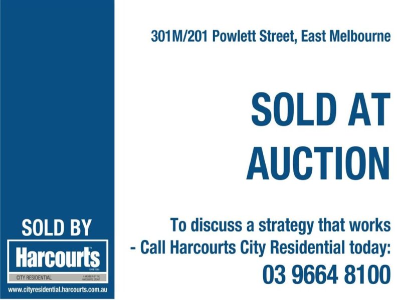 301M,201 Powlett Street, East Melbourne Sold by Harcourts Melbourne City - image 2