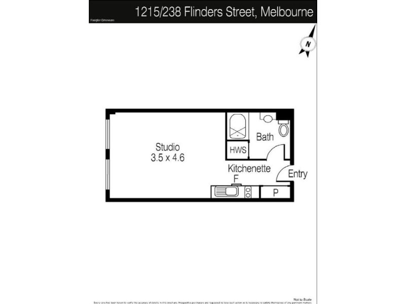 1215/238 Flinders, Melbourne Sold by Harcourts Melbourne City - image 2