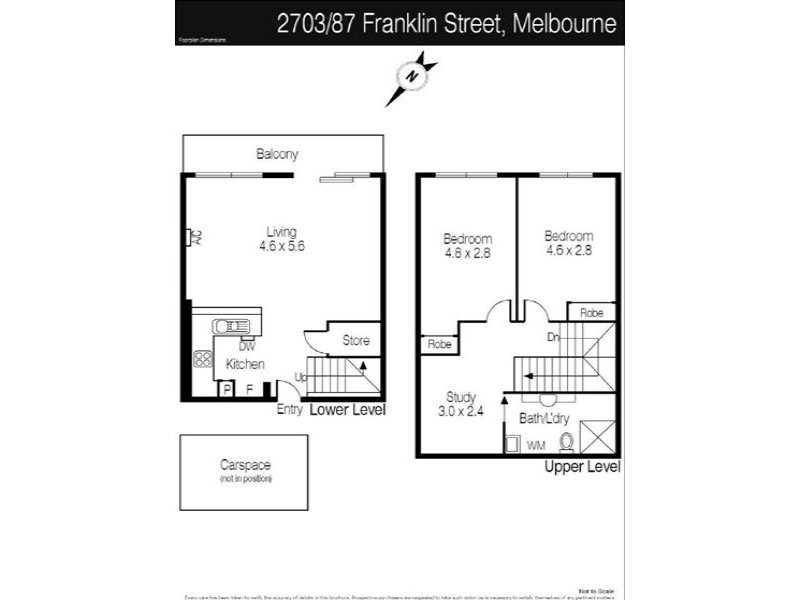 2703/87 Franklin Street, Melbourne Sold by Harcourts Melbourne City - image 2